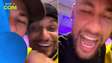 Neymar 'invade' live para comemorar convocação para Seleção Brasileira: 'Eu to lá p***'
