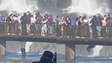 Turista pula nas águas das Cataratas do Iguaçu para pegar celular