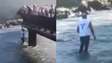 Novo vídeo mostra turista à beira das Cataratas do Iguaçu após pular para pegar celular