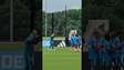 Ancelotti passa por 'corredor polonês' em dia do aniversário; assista #shorts