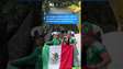 Com música, torcedores mexicanos fazem festa fora do estádio Azteca para abertura da Copa #shorts