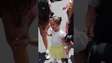 Filhas de Neymar visitam a Disney 'uniformizadas' antes de jogo do Brasil na Copa #shorts