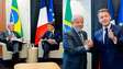 Lula se reúne com Macron e outros líderes antes de encontro do G7: 'Agradeci convite para participar'