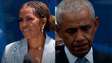Barack Obama se emociona com discurso poderoso da esposa, Michelle: 'Uma honra estar ao seu lado'