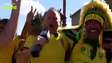 'Brasiladelphia': repórter dos EUA veste camisa do Brasil e entra na festa com a torcida na Filadélfia