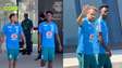 Dupla do hexa? Vini Jr. e Neymar entram juntos para treino em meio à expectativa por volta do craque
