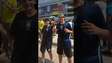Davi Lucca surge com dancinha de Neymar ao lado de filho de João Adibe em frente a estádio no Texas