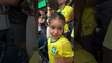 Afilhada de Neymar pergunta após jogo contra o Japão: 'Por que o dindo não jogou?' #shorts