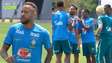 Sorrisos e regenerativo: veja como foi o treino do Brasil após a vitória contra o Japão