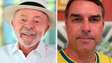 Atlas/Bloomberg: Lula tem 46,3% de intenções de voto no 1º turno; Flávio fica com 36,6%