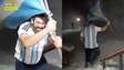 No gelo: Vídeo mostra argentinos comemorando vaga na final da Copa na Antártida