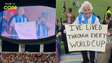 Fã de Messi de 99 anos acompanha todos os jogos da Argentina e ganha presente do jogador