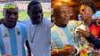 Mike Tyson vai à final da Copa com camisa da Argentina e mostra encontro com Speed
