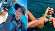 Deborah Secco curte férias em Noronha com a filha