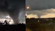 Tornado assusta e deixa feridos no Rio Grande do Sul; vídeos mostram desespero de moradores 