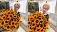 Ana Maria Braga ganha buquê gigante de girassóis do marido após período no hospital