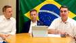 Flávio Bolsonaro afirma que anúncio de Gaspar como vice foi inesperado: 'Chá revelação'