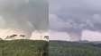 Tornado assusta moradores e causa destruição no Paraná; veja imagens do fenômeno