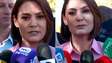'Levanta a mão aí quem não tem problema na família', diz Michelle Bolsonaro