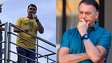 Flávio Bolsonaro tenta colar imagem ao do pai e puxa grito de 'volta Bolsonaro'