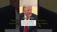 Trump manda jornalista ficar 'quieta' e a chama de 'repórter fake' durante coletiva #shorts