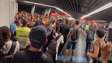 Suspeito de assédio em trem da CPTM é agredido por passageiros em São Paulo