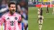 Messi é multado pela MLS após tapa em adversário
