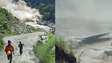 Vídeo mostra momento em que avalanche avança e provoca fuga desesperada em hidrelétrica no Nepal