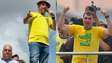 Flávio Bolsonaro volta a ser visto com colete à prova de balas em agenda de campanha em Alagoas