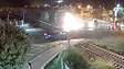 Vídeo mostra momento em que carro é atingido por trem no interior de SP
