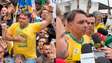 Flávio faz campanha no local onde Bolsonaro sofreu facada e acusa Dino de ‘defender causa do Lula’