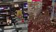 Homem destrói garrafas de vinho e causa prejuízo de mais de R$ 50 mil em supermercado no interior de SP; veja