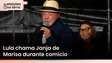 Lula chama Janja de Marisa ao relembrar pênalti perdido pelo Corinthians