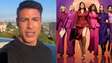 Falando inglês fluente, Cauã Reymond anuncia participação em série estrelada por Kim Kardashian