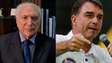 Michel Temer declara apoio a Flávio Bolsonaro no 2º turno