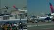 Aviões da Delta e Air Canada colidem em aeroporto de Los Angeles