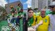 Apoiadores de Flávio Bolsonaro viajam mais de mil quilômetros para ato na Paulista