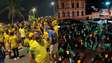 Atos em apoio a Flávio Bolsonaro reúnem manifestantes em São Paulo e Alagoas