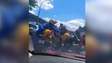 ASSISTA: Briga entre motociclistas para trânsito na Ponte da Amizade