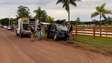 Motorista morre depois de caminhonete capotar e cair em açude no Paraná; assista