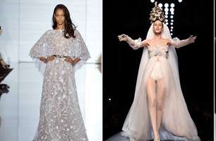 Noivas ousadas: veja 23 vestidos da alta-costura de Paris