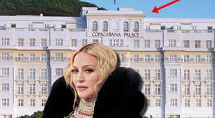 Veja detalhes da suíte de Madonna no luxuoso Copacabana Palace