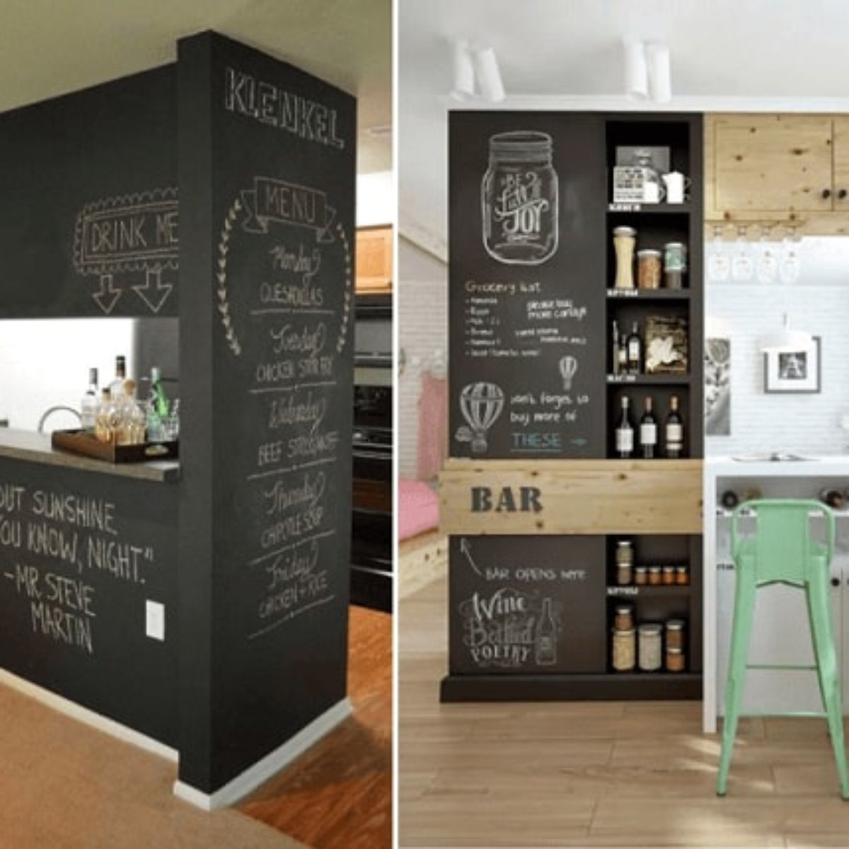 Featured image of post Bar De Parede Para Sala Pequena Barzinho para sala de estar planejado integrado com a cozinha