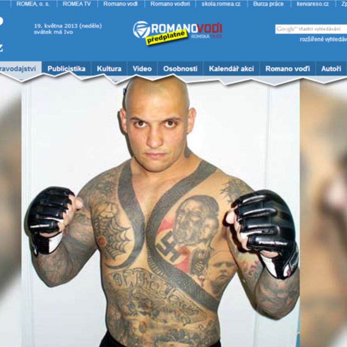 A tatuagem morte do lutador de mma Lutador De Mma E Excluido De Evento Por Tatuagem Morte Aos Judeus
