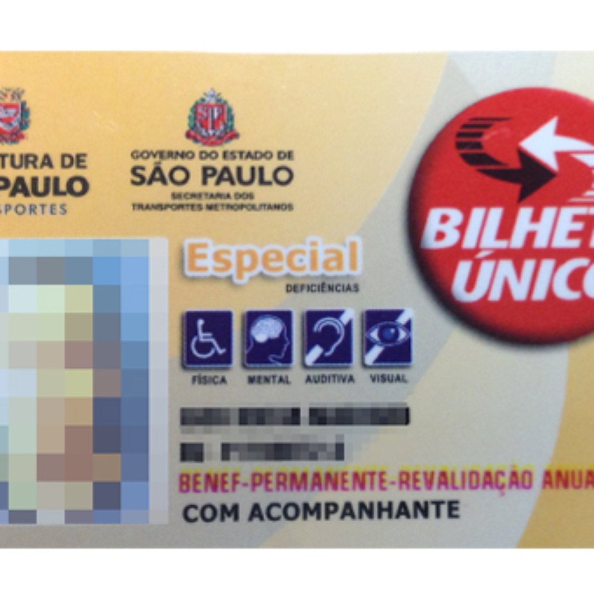 Sp Confira Os Passos Para Tirar O Bilhete Unico Especial