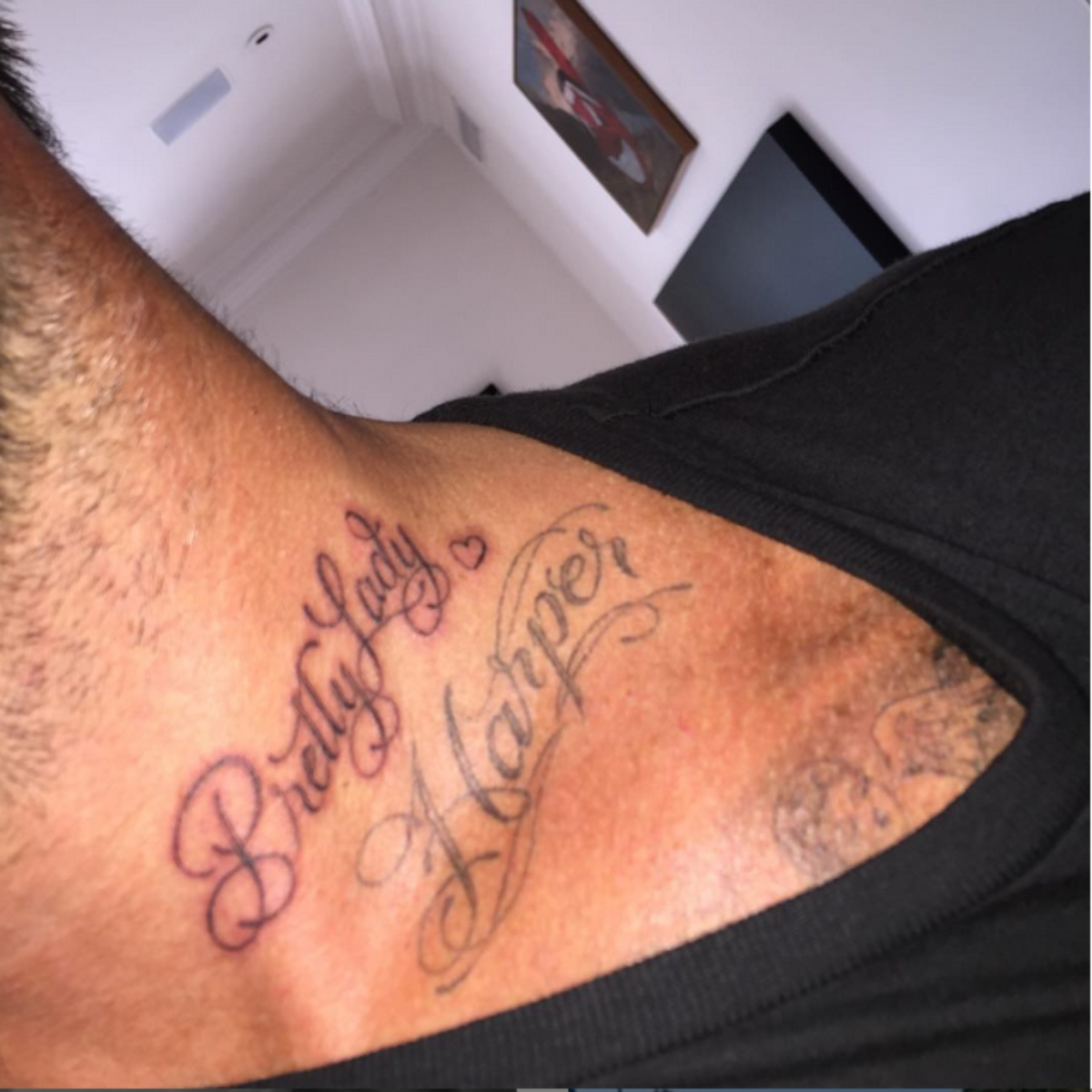 Paizao David Beckham Faz Nova Tatuagem Para A Filha Cacula
