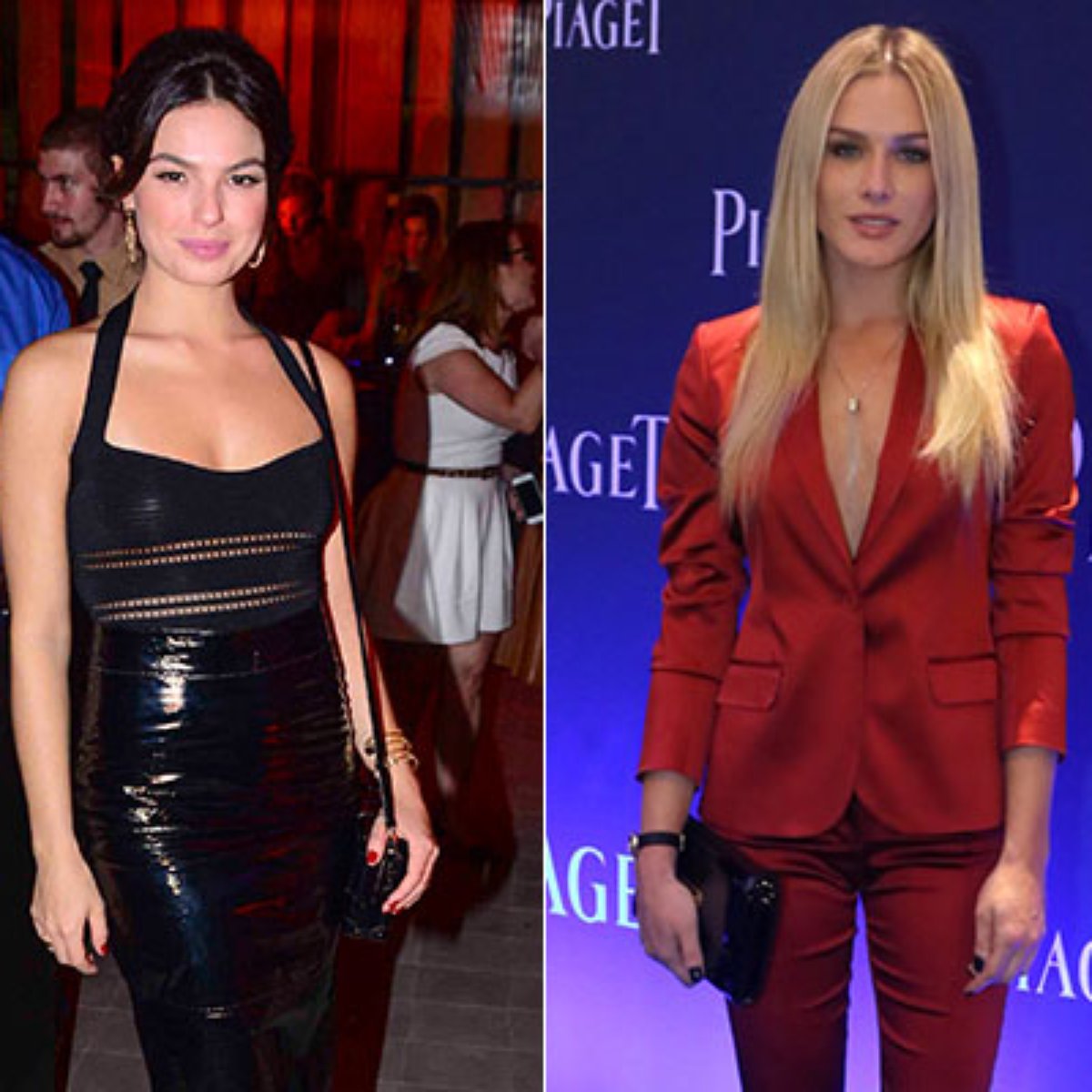 vestido decote meia taça