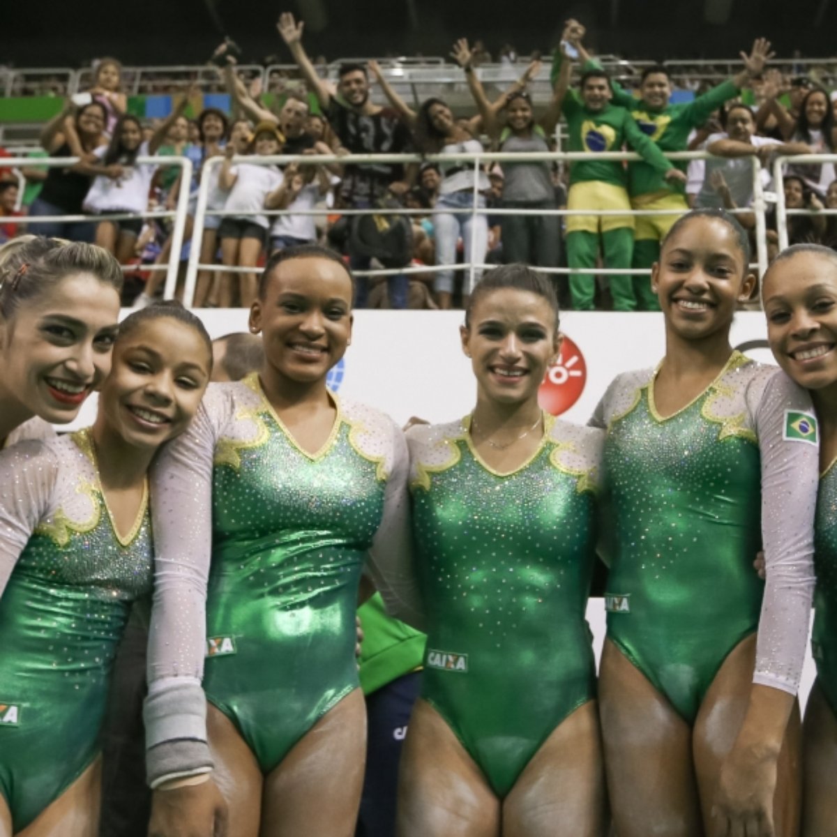 Selecao Feminina De Ginastica Artistica Garante Vaga No Rio