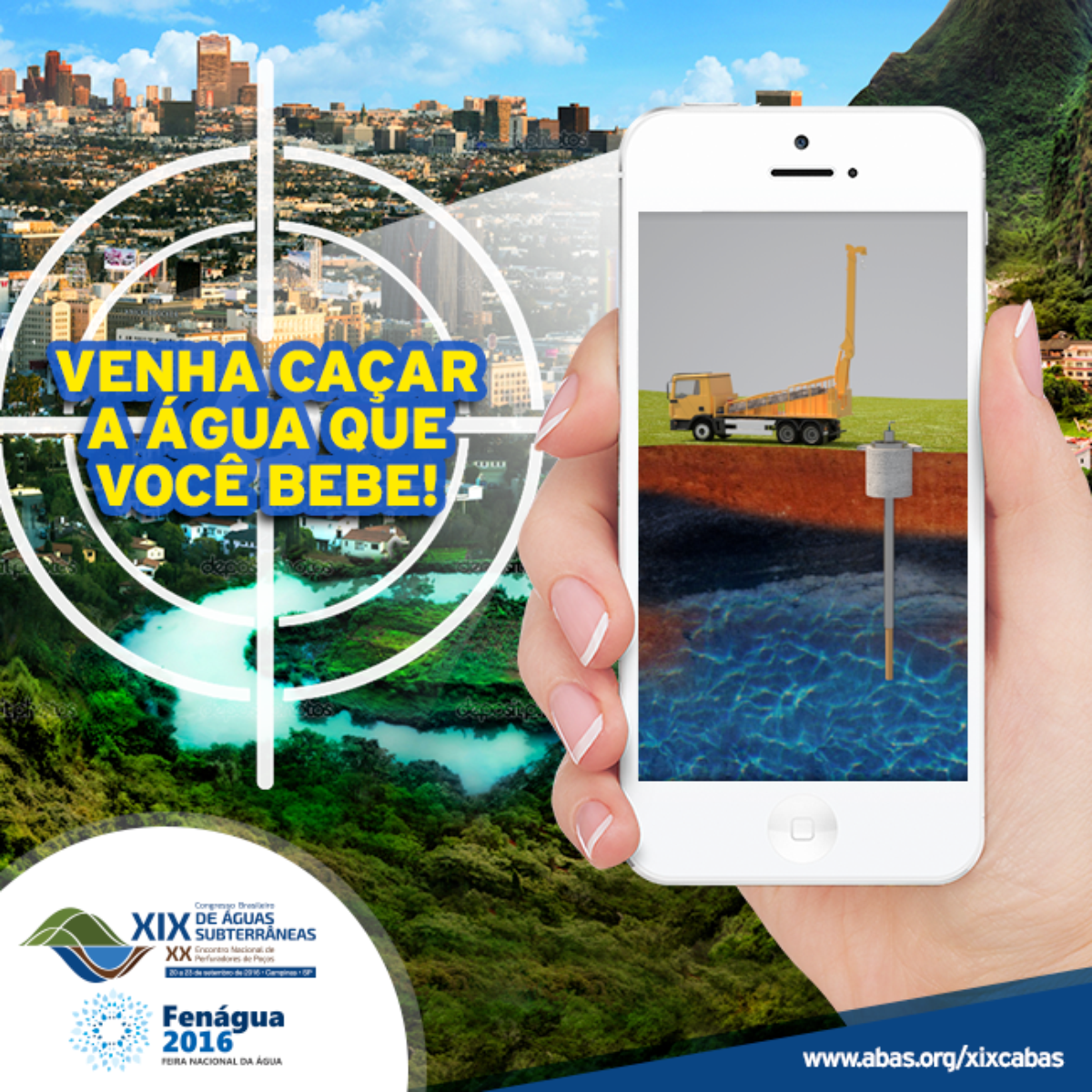 Jogo Ensina Cacar Agua Em Evento De Aguas Subterraneas