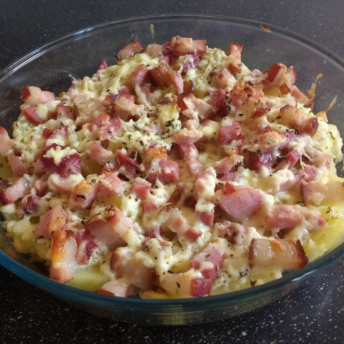 Batata Com Bacon Ao Forno